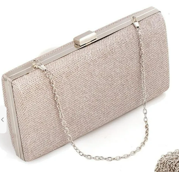 Clutch Favi - Silber