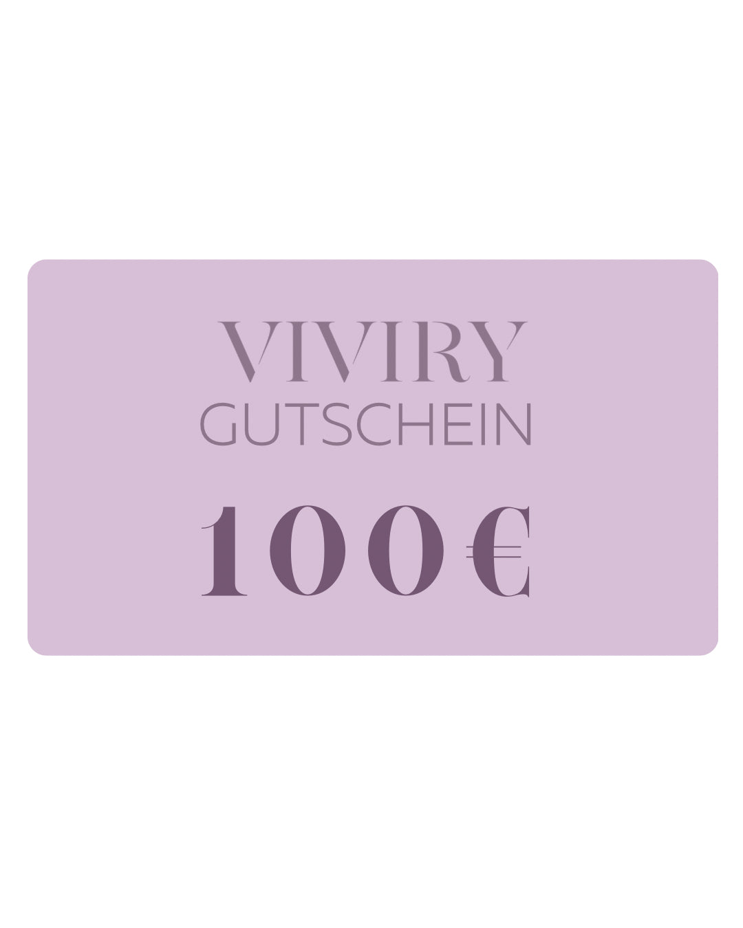 VIVIRY Geschenkgutschein