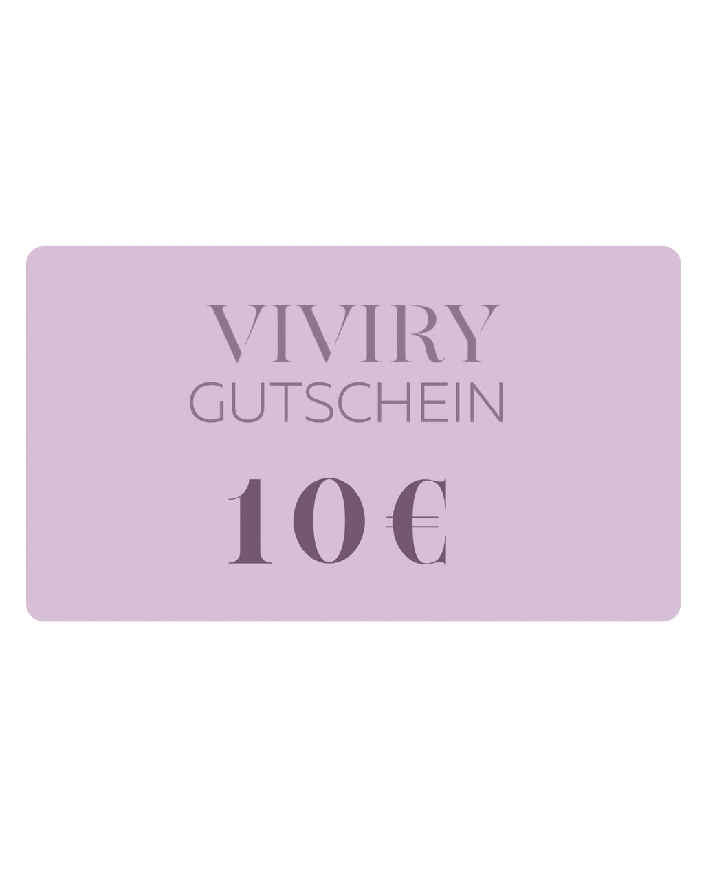 VIVIRY Geschenkgutschein