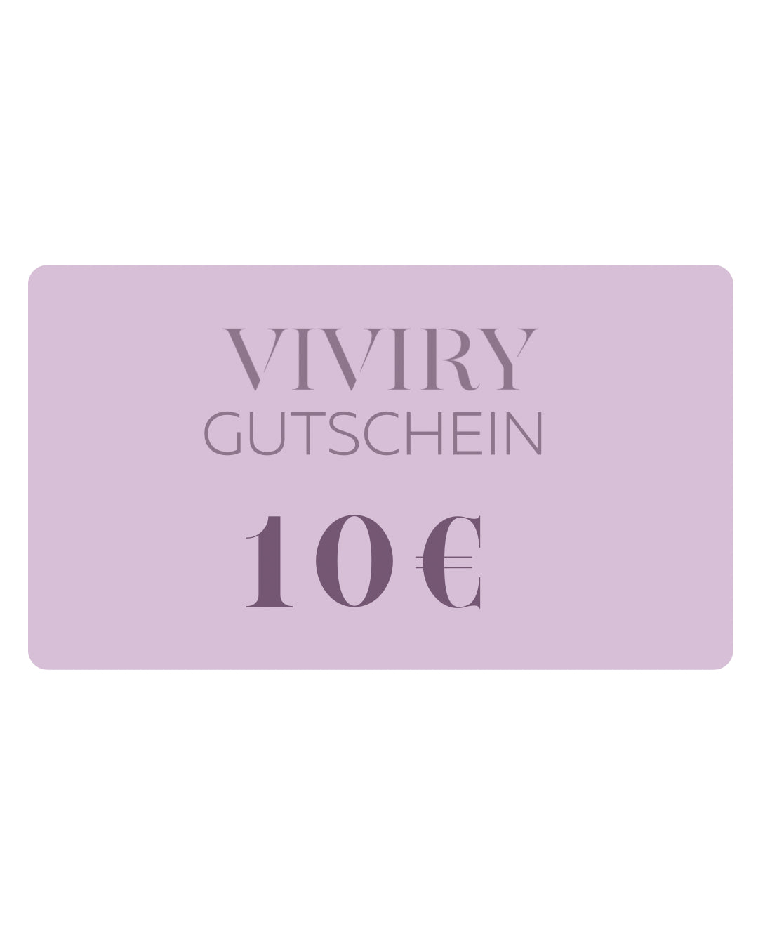 VIVIRY Geschenkgutschein