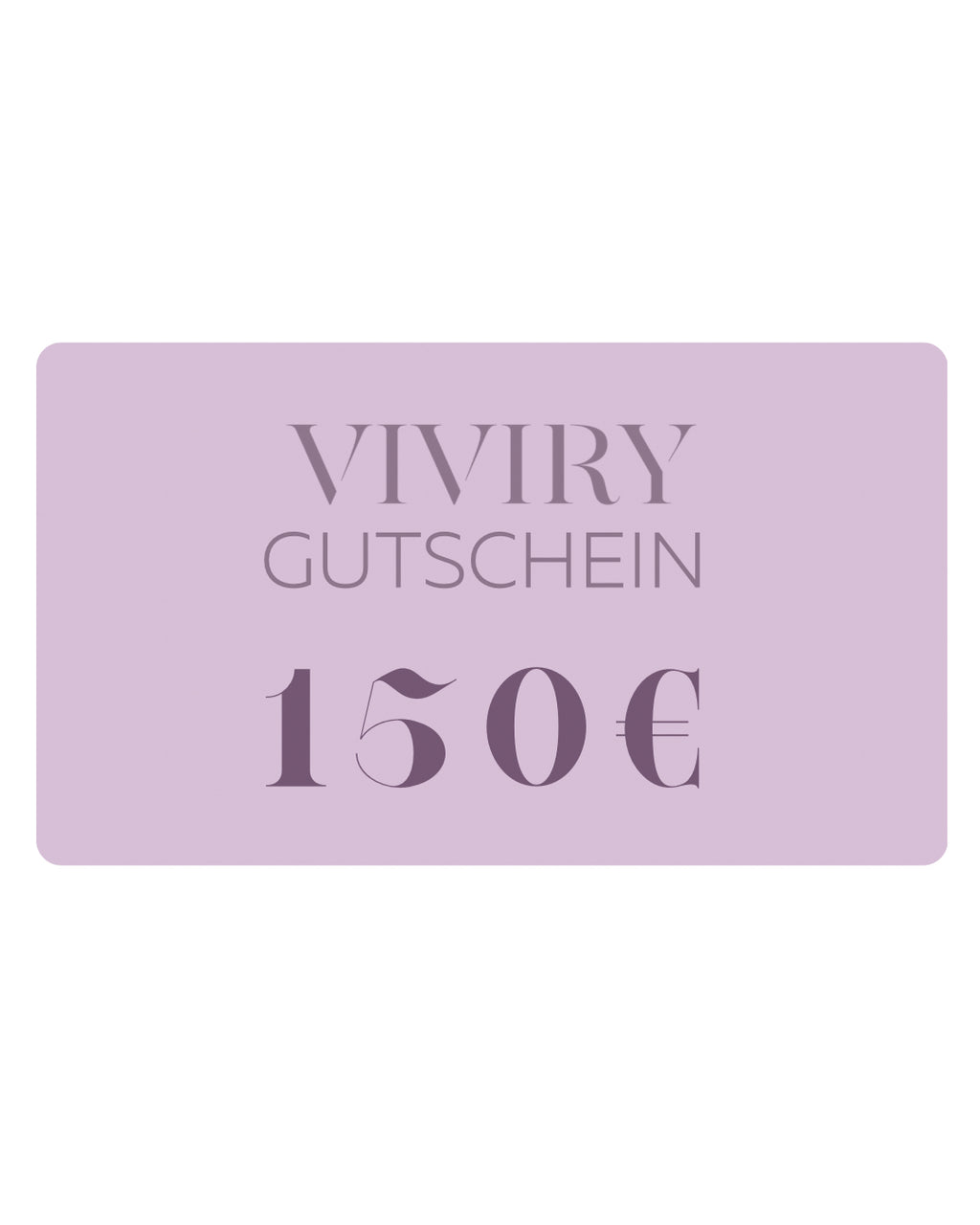 VIVIRY Geschenkgutschein