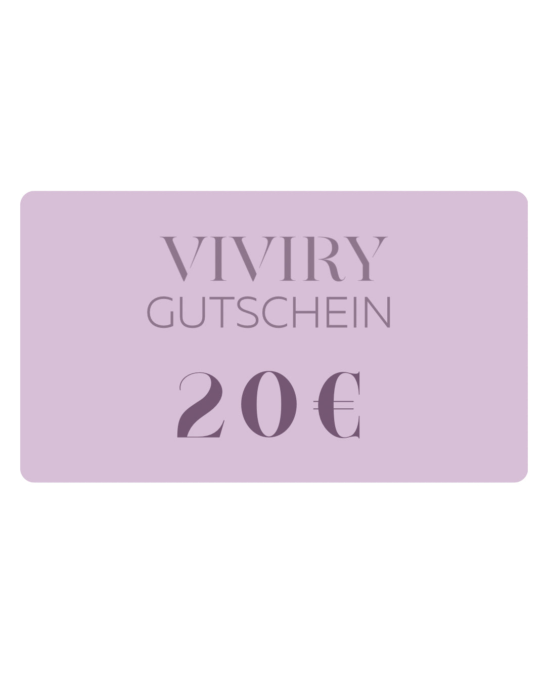 VIVIRY Geschenkgutschein