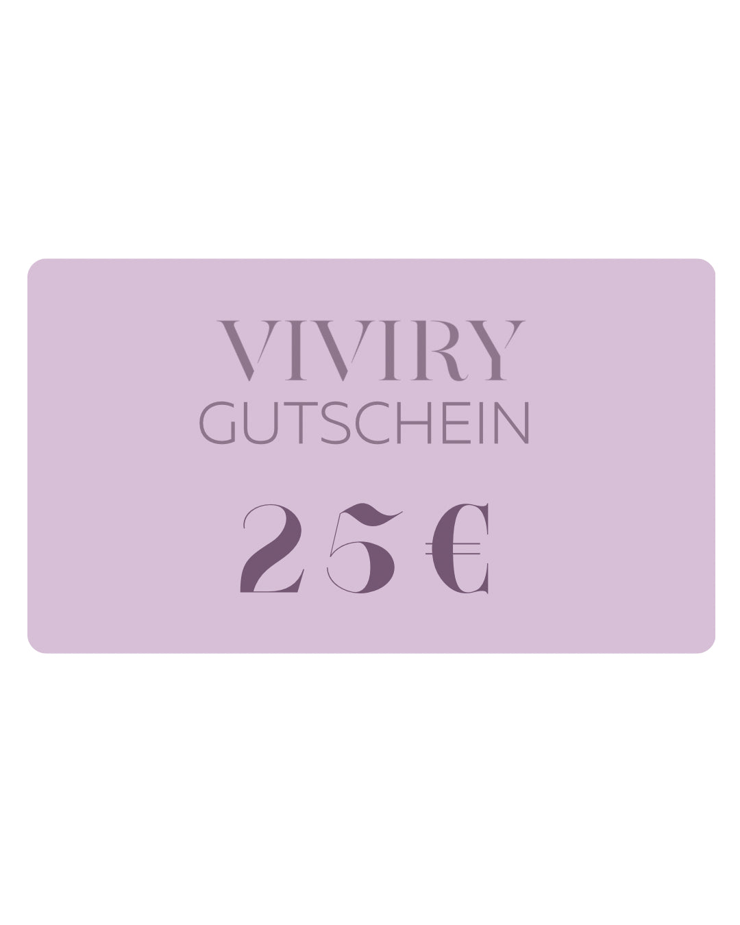 VIVIRY Geschenkgutschein