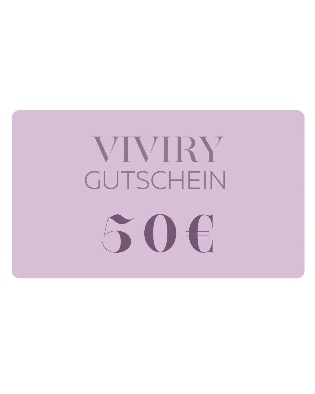 VIVIRY Geschenkgutschein