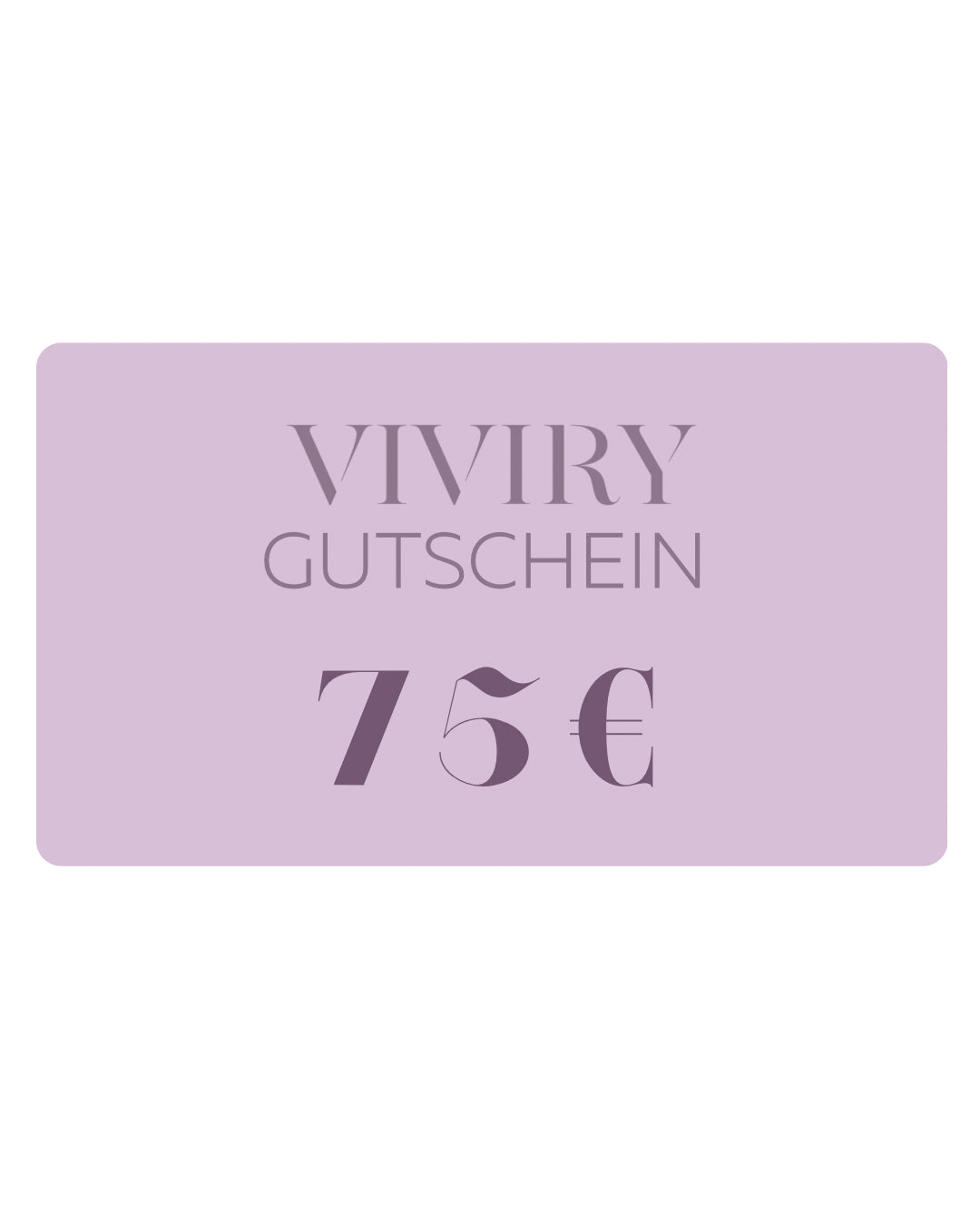 VIVIRY Geschenkgutschein