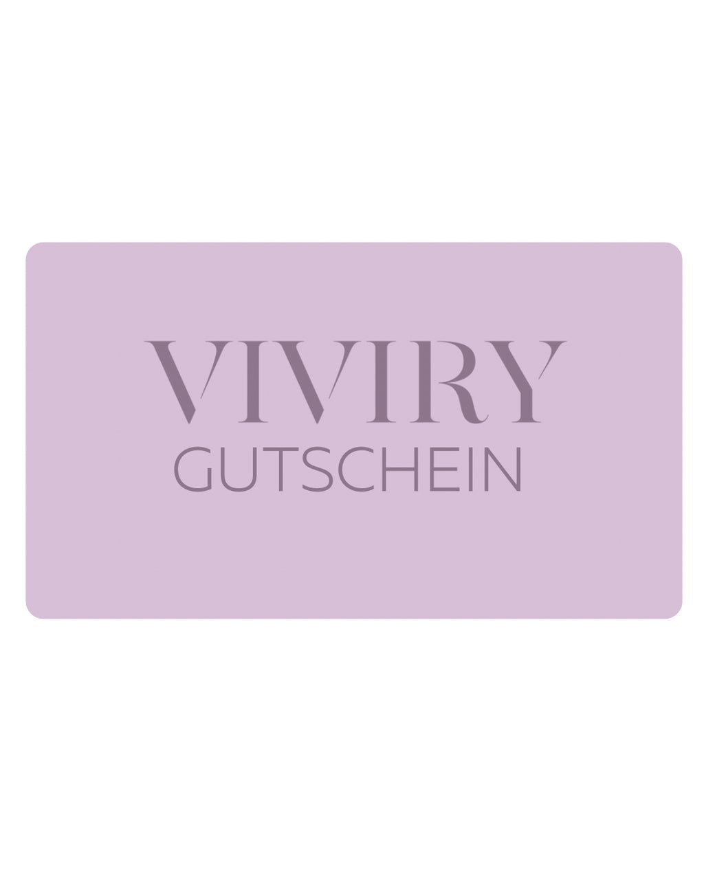 VIVIRY Geschenkgutschein