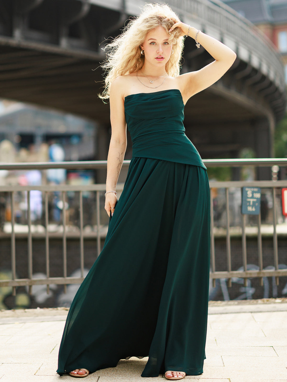 Abendkleid Aurora - Braun