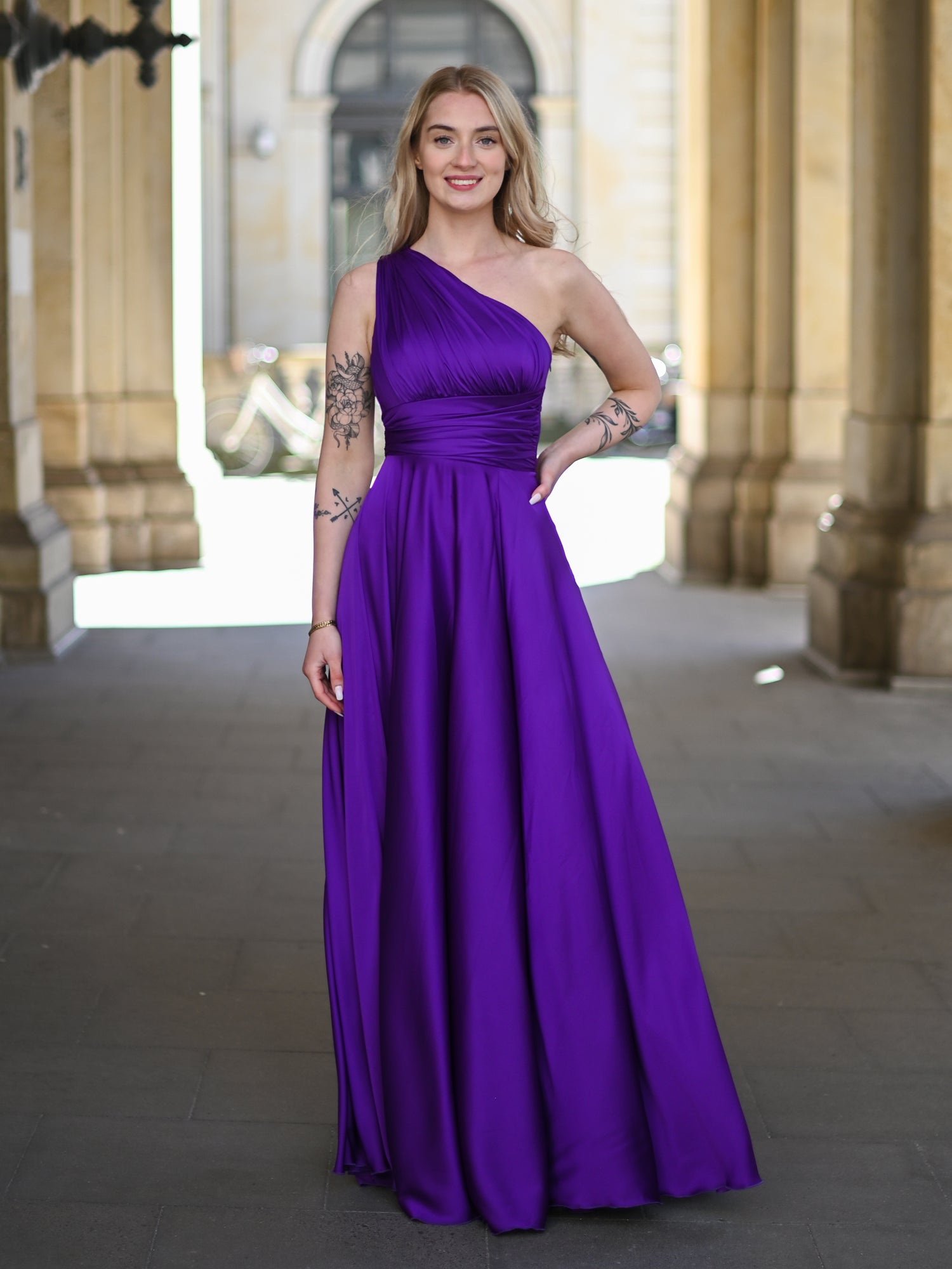 Abendkleid Ayris - Pink
