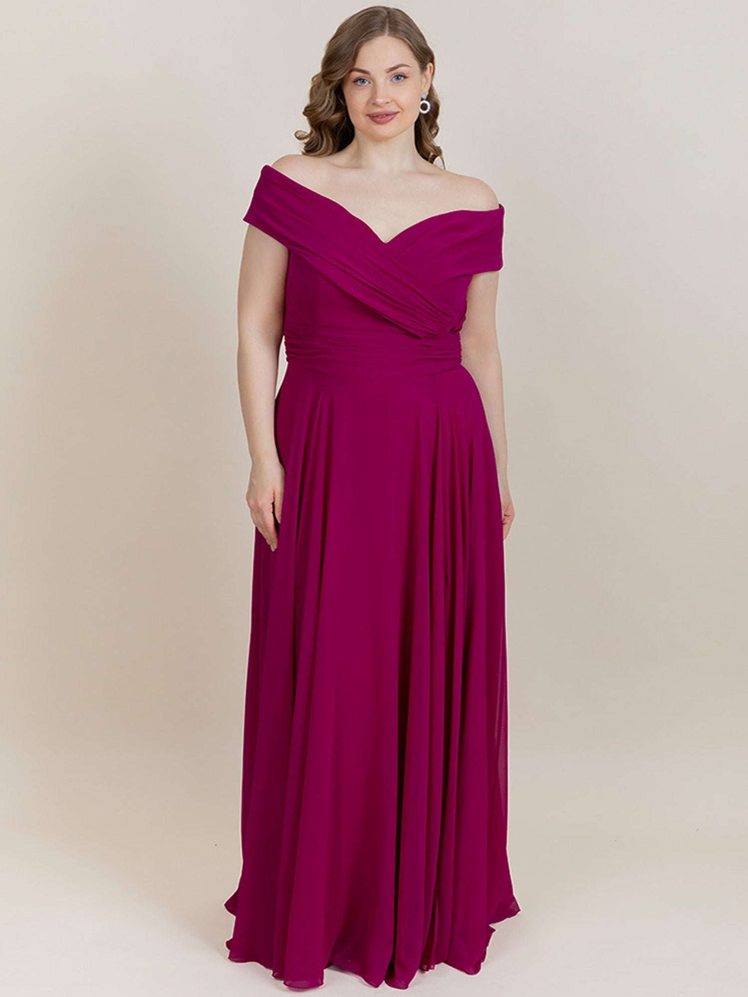 Abendkleid Bonnie - Beere