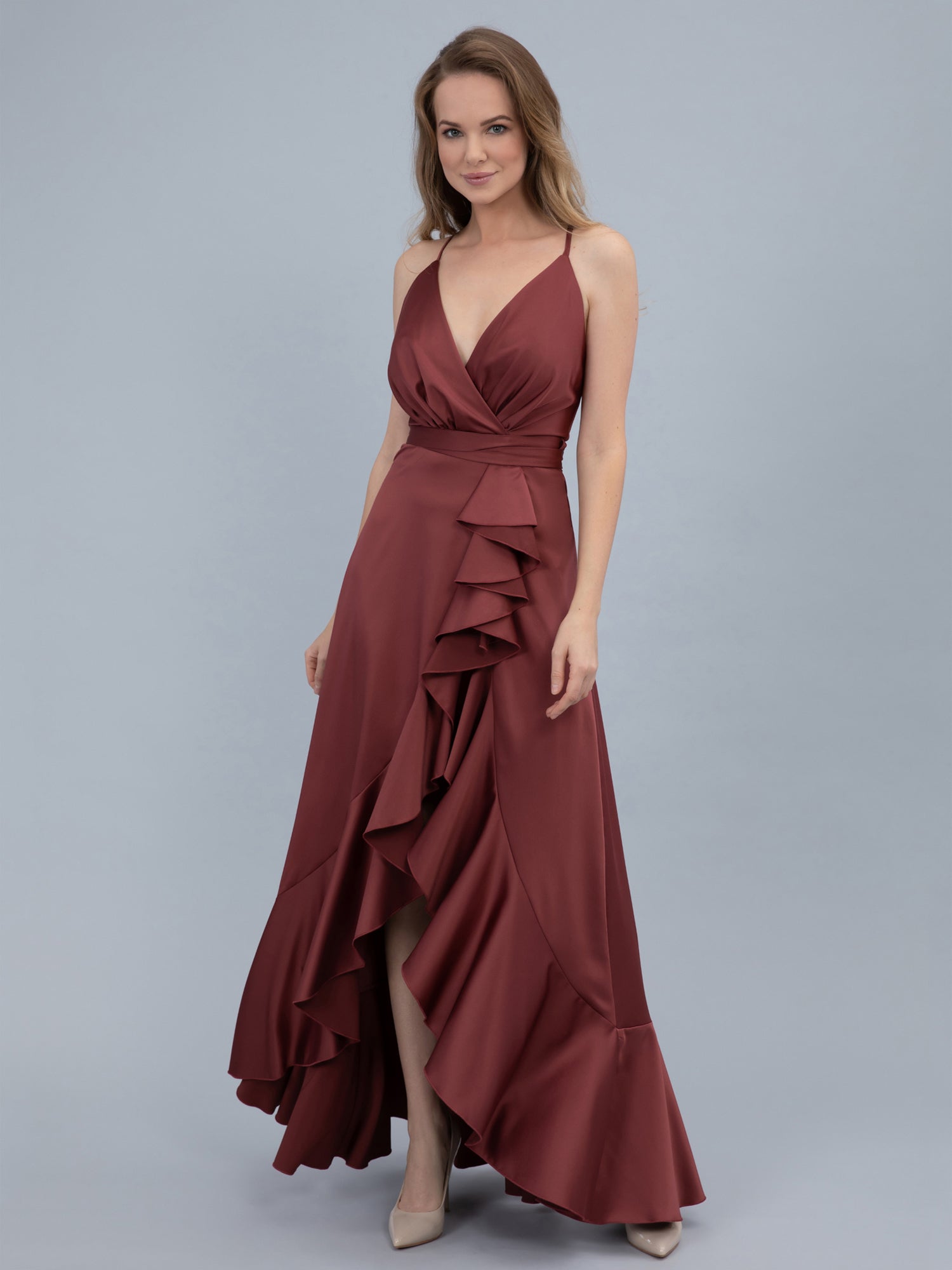 Abendkleid Dorothea - Smaragdgrün