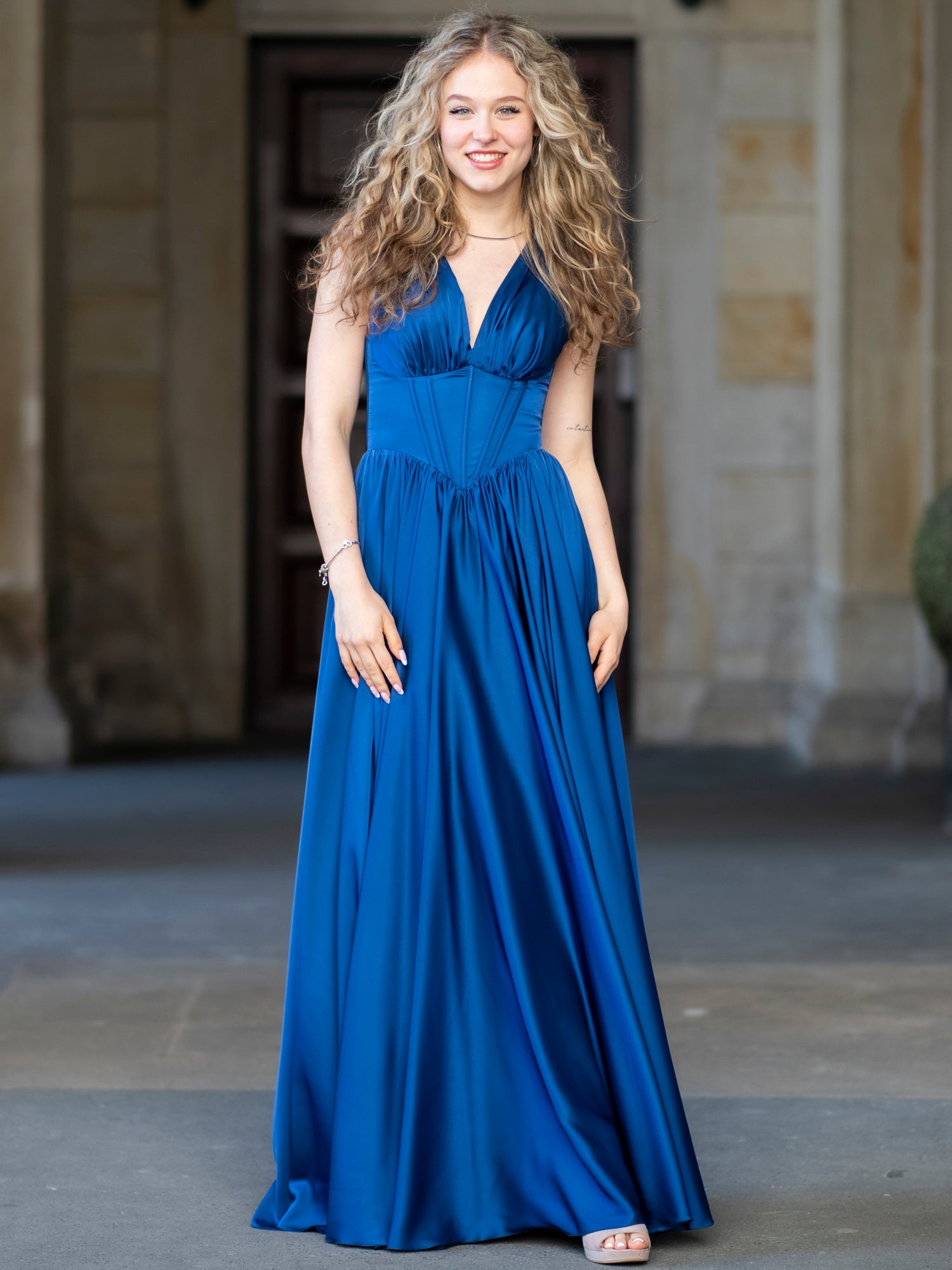 Abendkleid Hanni - Hellblau