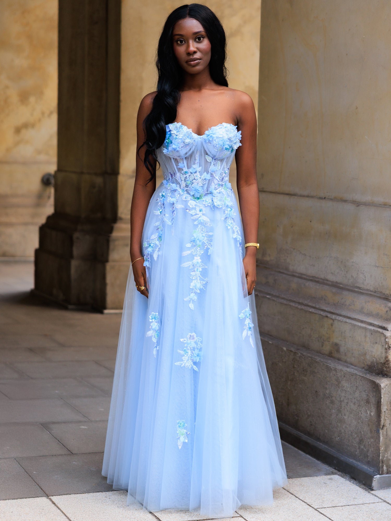 Abendkleid Novalie - Rosa