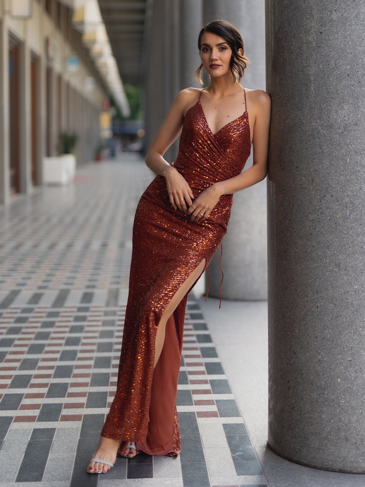 Abendkleid Anduenna - Schwarz