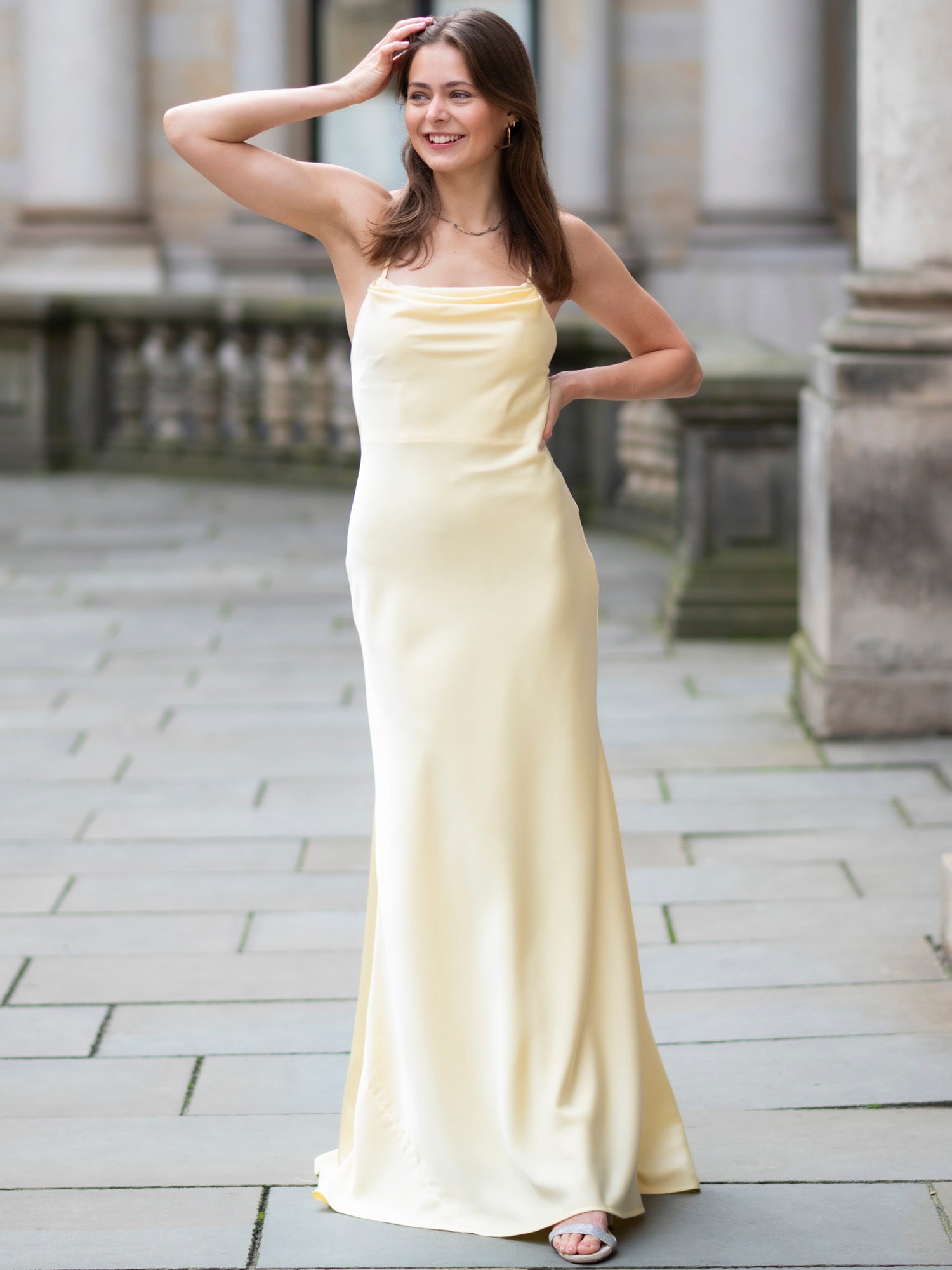 Abendkleid Celine - Gelb / 38
