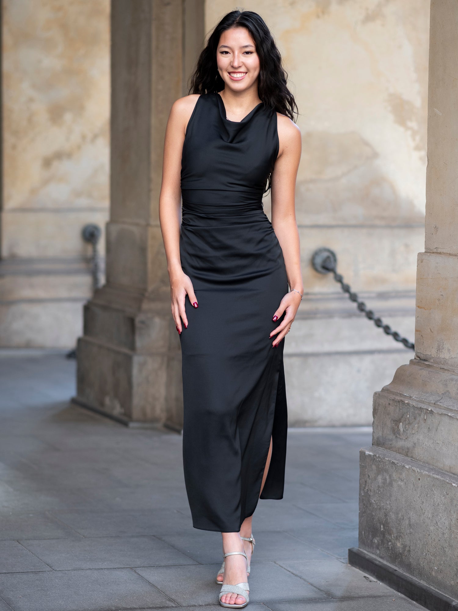 Abendkleid Kiana - Schwarz