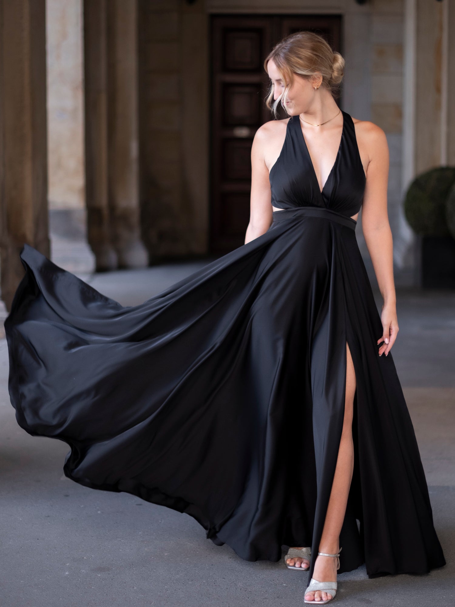 Abendkleid Thalea - Schwarz