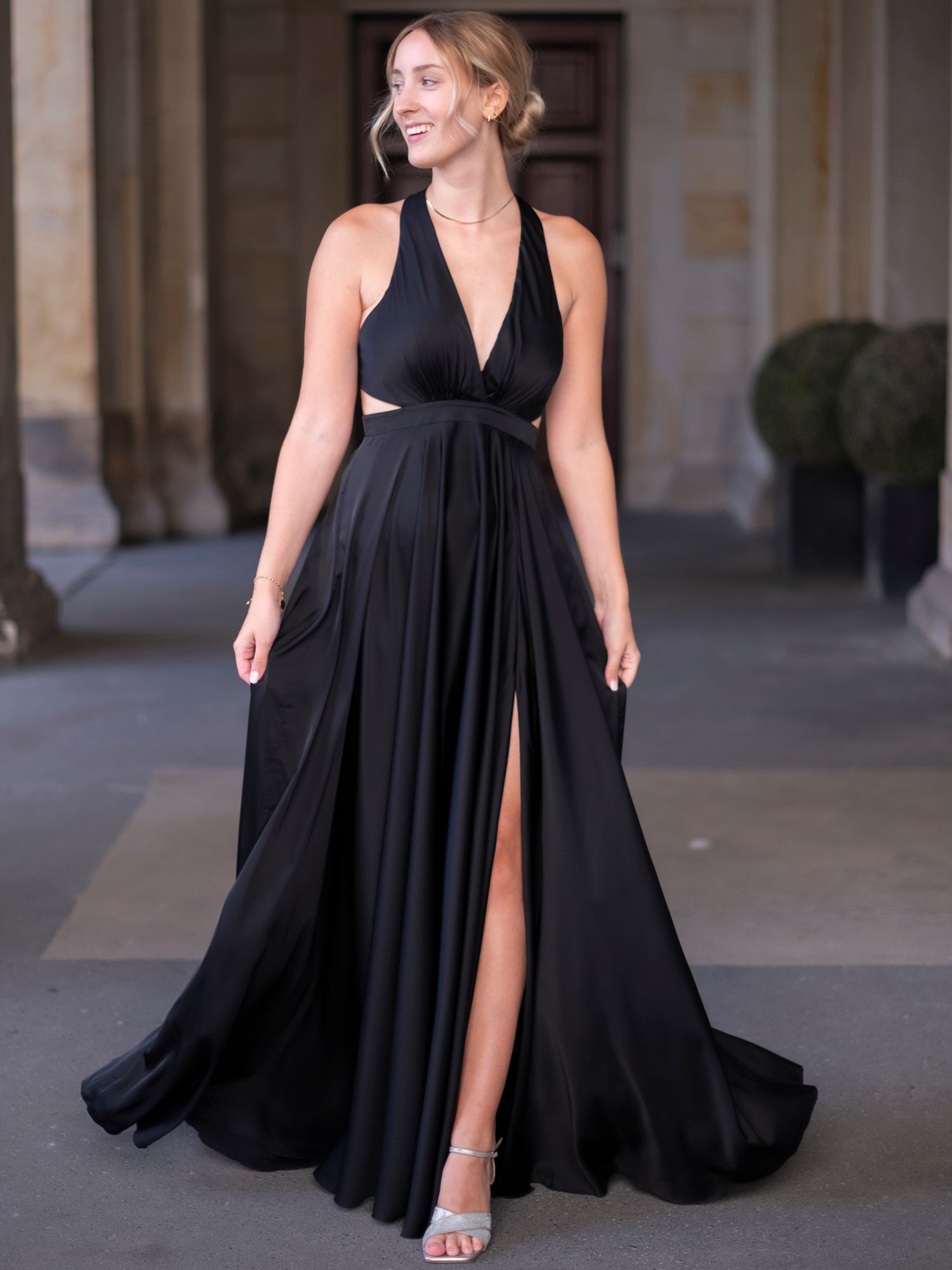 Abendkleid Thalea - Schwarz