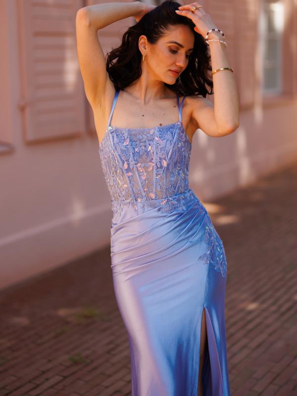 Abendkleid Ramina, hellblau d