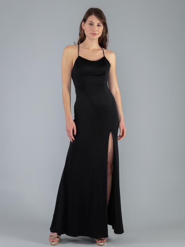 Abendkleid Angele, schwarz v