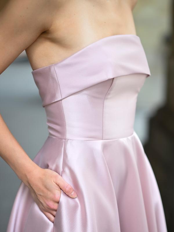Abendkleid Midi Agnes, rosa d