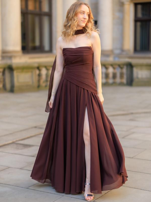 Abendkleid Aurora, braun v
