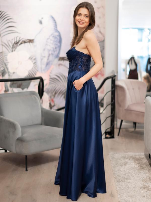 Abendkleid Ariana, dunkelblau s