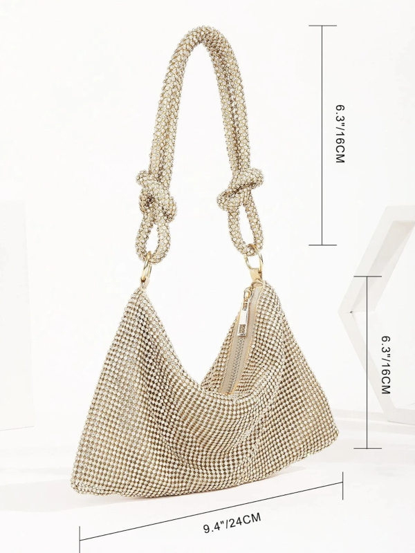 Clutch Enara, gold Maße