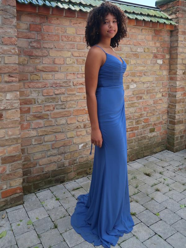 Abendkleid Vesna, blau s