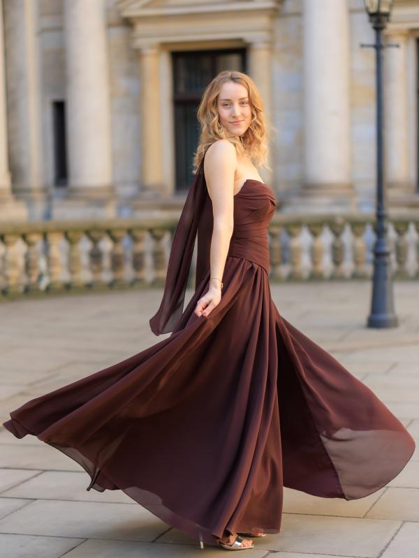 Abendkleid Aurora, braun s