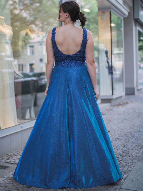 Abendkleid Soraya, blau h