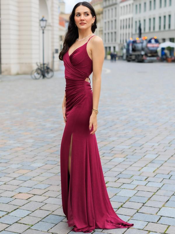 Abendkleid Elouise, beere s