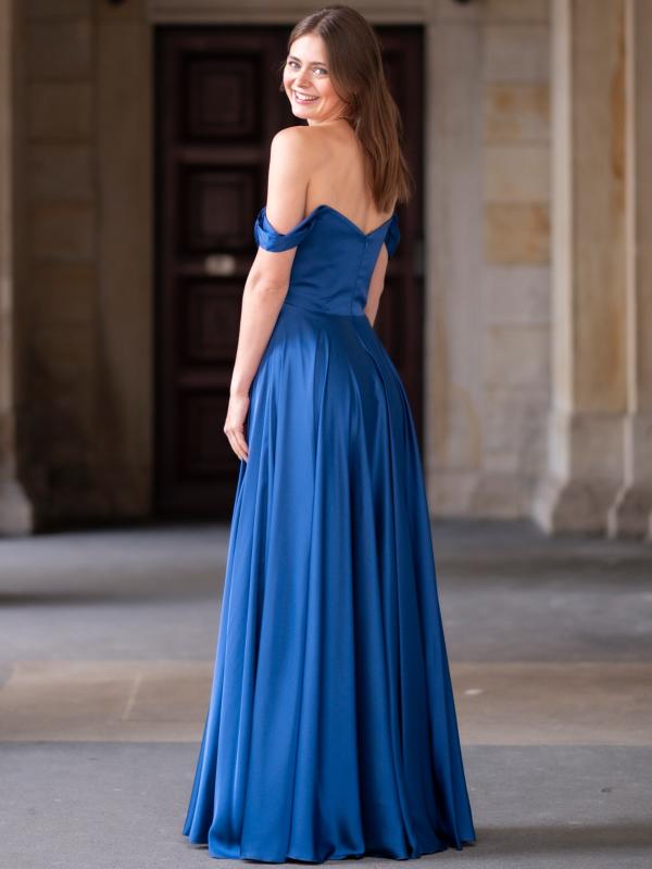 Abendkleid Belinda, blau h