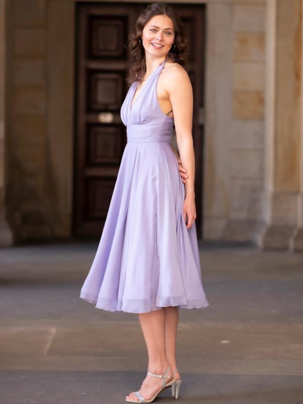 Cocktailkleid Mila, flieder s