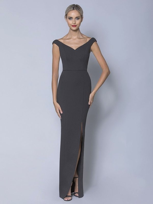 Abendkleid Catarina, schwarz v