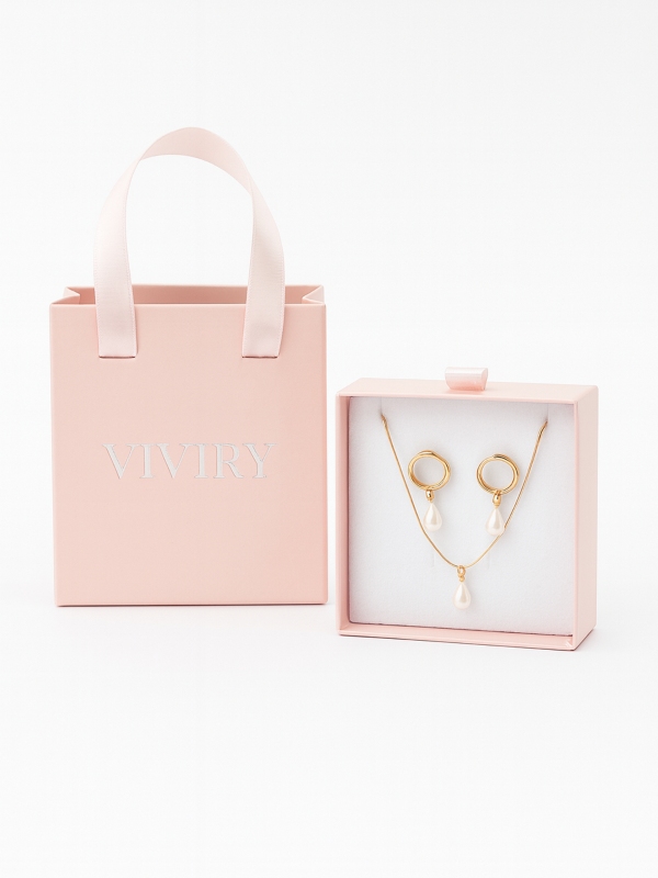 Schmuckset Yuna, gold v