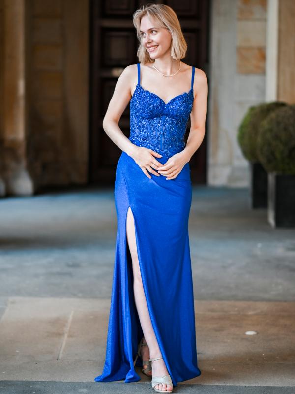 Abendkleid Nuria, royalblau v