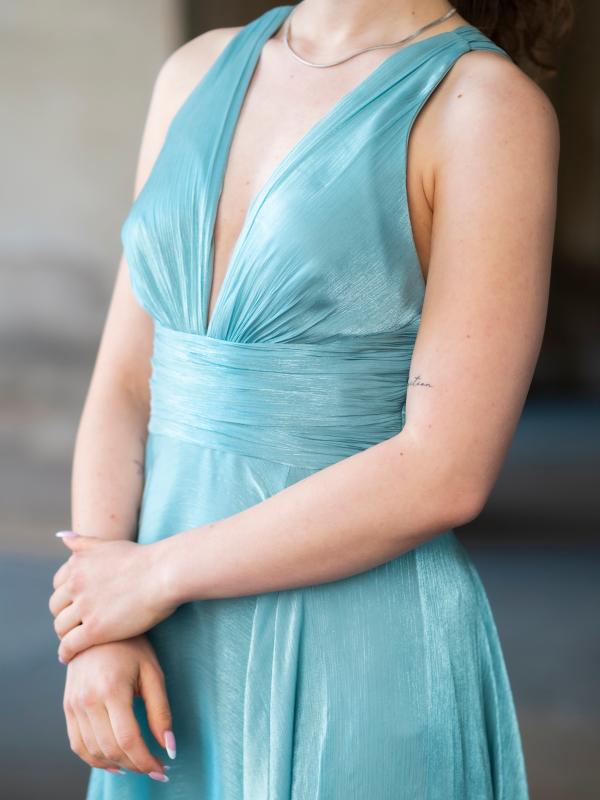Abendkleid Tiara, salbeigrün d