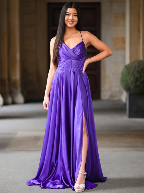 Abendkleid Medina, violett v