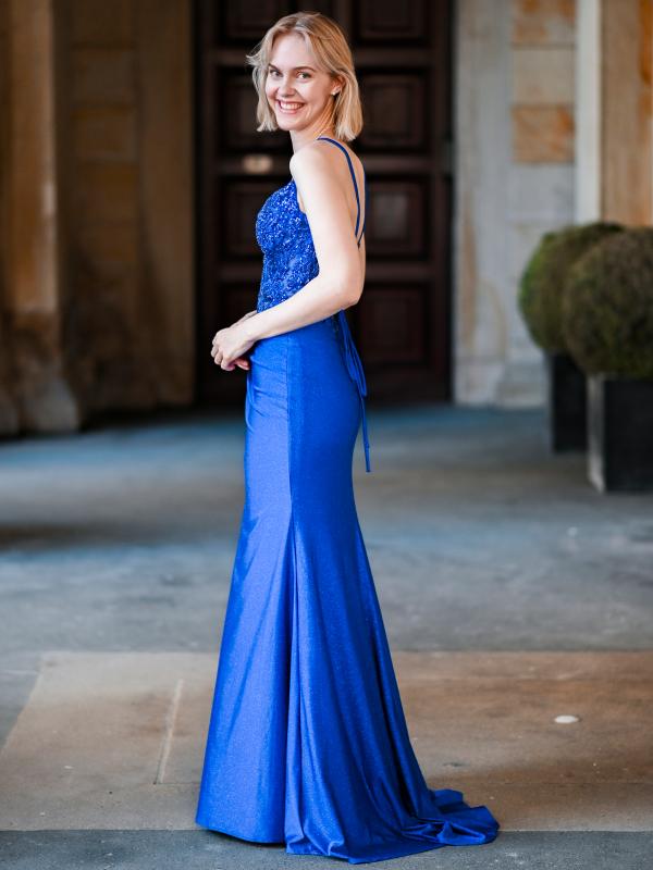 Abendkleid Nuria, royalblau s