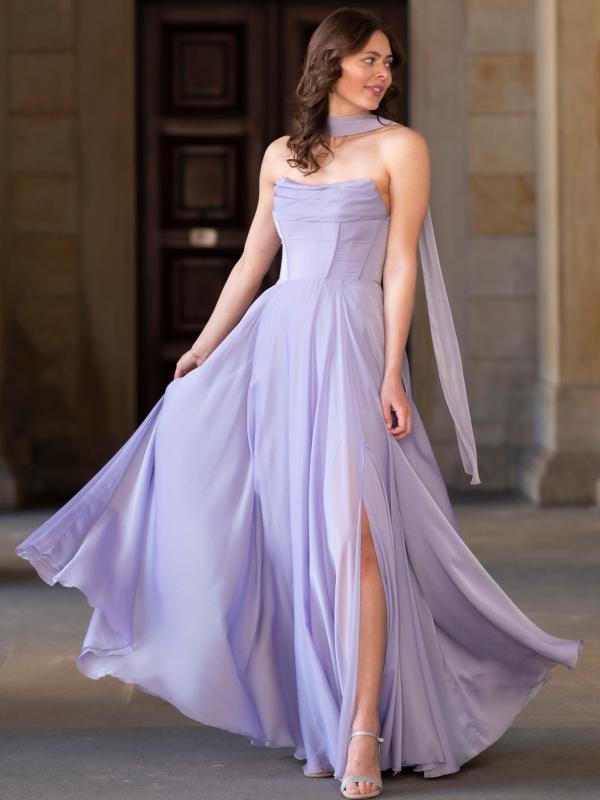 Abendkleid Jennifer, flieder v2