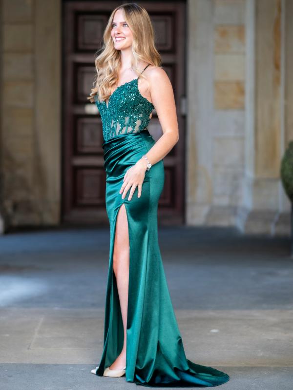 Abendkleid Gianna-Li, grün s