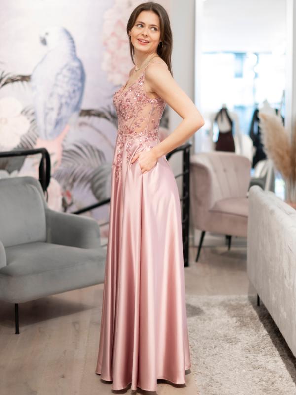 Abendkleid Luanda, rosa s