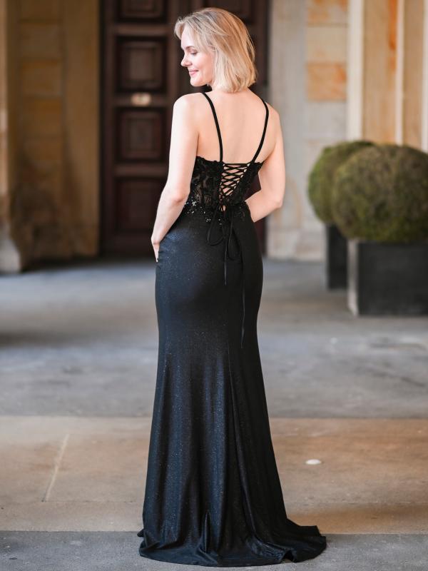 Abendkleid Nuria, schwarz h