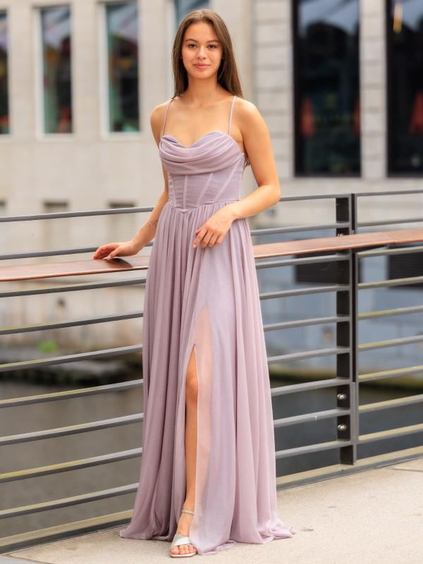 Abendkleid Isalie, rose s