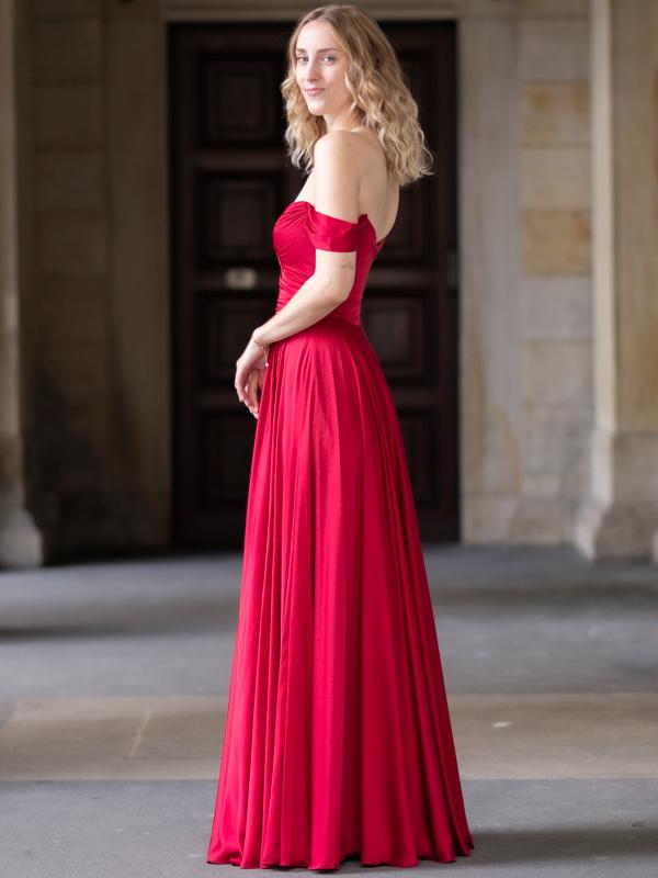 Abendkleid Belinda, weinrot s