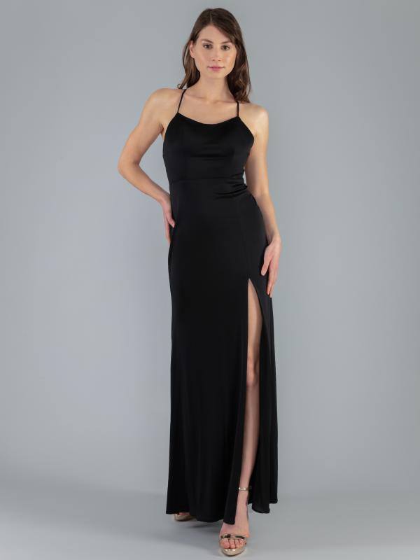 Abendkleid Angele, schwarz v3