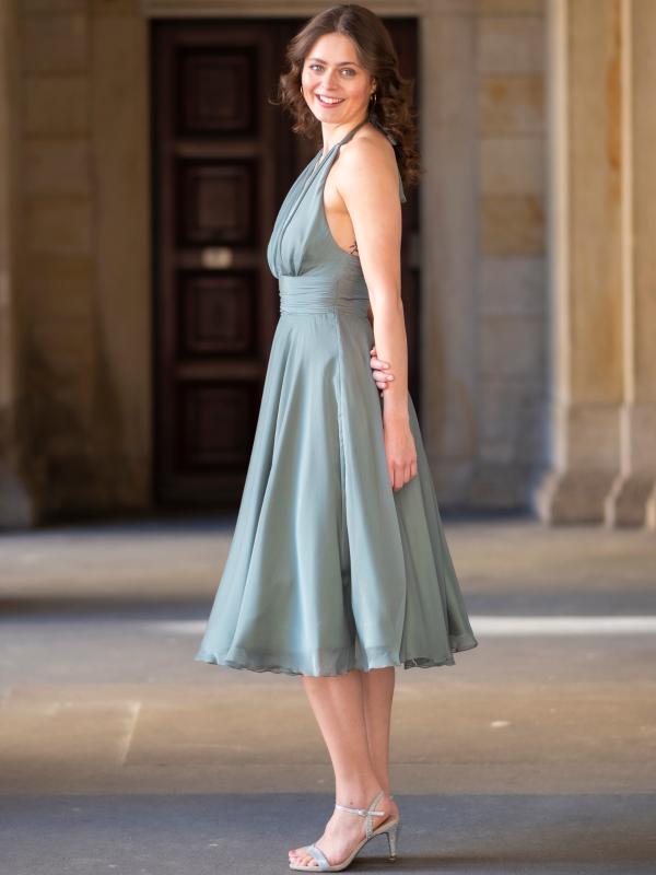 Cocktailkleid Mila, olivgrün s