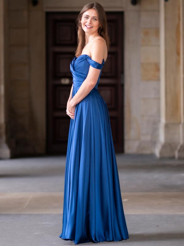 Abendkleid Belinda, blau s
