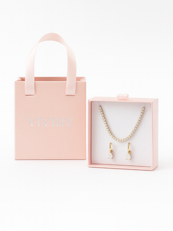 Schmuckset Nyla, gold v