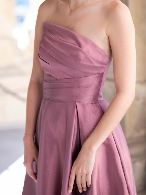 Abendkleid Midi Enya, rosa d